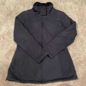 North Face quilted, fleece lined jacket